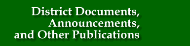 MUD Documents, Announcements and Other Publications