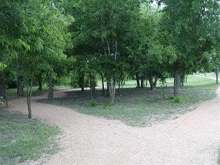View along the District's hike and bike trail system.