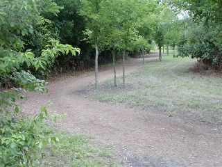 View along the District's hike and bike trail system.